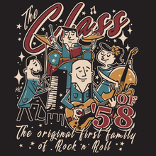 Load image into Gallery viewer, The Class of '58 - "Cartoon" T-Shirt